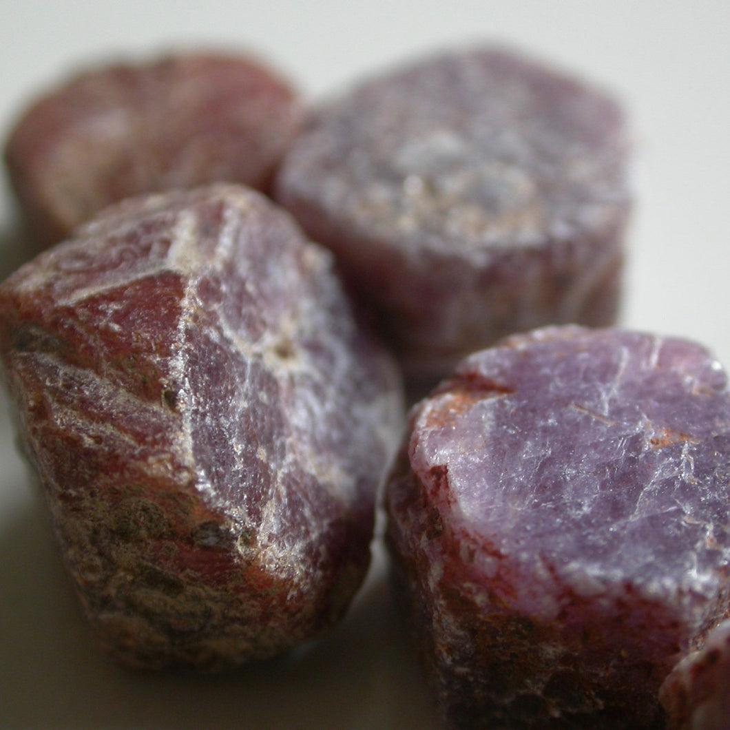 Raw Ruby Crystals - Song of Stones