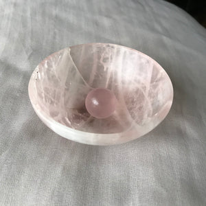 Star Rose Sphere and Bowl