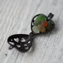 Load image into Gallery viewer, Heart Glass Pendant - Song of Stones