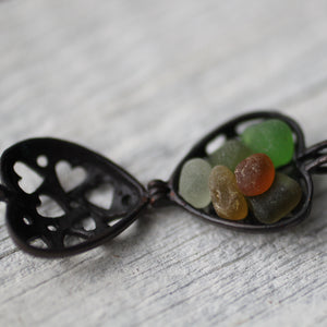 Heart Glass Pendant - Song of Stones
