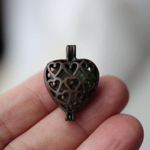 Heart Glass Pendant - Song of Stones