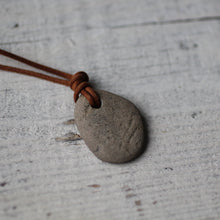 Load image into Gallery viewer, Beach Stone Pendant - Song of Stones