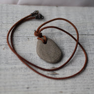 Beach Stone Pendant - Song of Stones