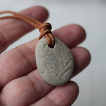 Load image into Gallery viewer, Beach Stone Pendant - Song of Stones