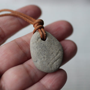 Beach Stone Pendant - Song of Stones