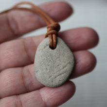 Load image into Gallery viewer, Beach Stone Pendant - Song of Stones
