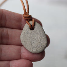 Load image into Gallery viewer, Beach Stone Pendant - Song of Stones