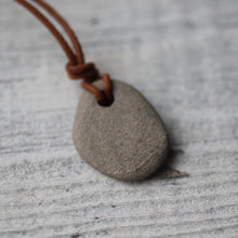 Load image into Gallery viewer, Beach Stone Pendant - Song of Stones