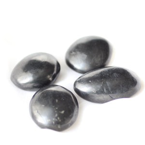 Polished Shungite Hand Stones from Madagascar - Song of Stones