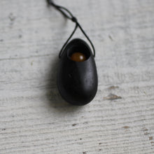Load image into Gallery viewer, Handmade Shungite and Carnelian Necklace - Song of Stones