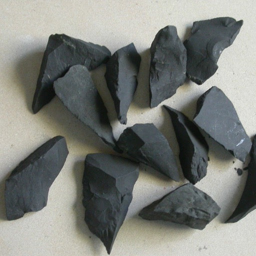 Raw Natural Shungite grids - Song of Stones