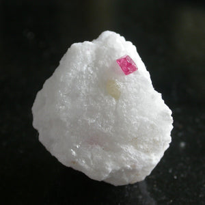 Spinel in White Marble - Song of Stones