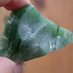 Natural Green Obsidian - Song of Stones
