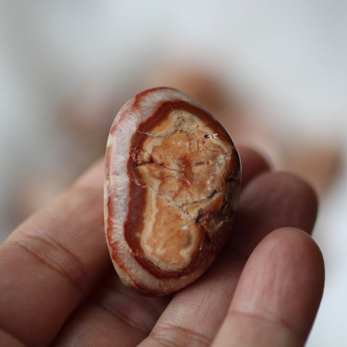 Sunset Agate Faery Eggs - Song of Stones