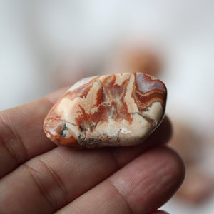 Sunset Agate Faery Eggs - Song of Stones