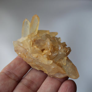 Tangerine Quartz Crystal Clusters - Song of Stones