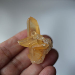 Tangerine Quartz Crystal Clusters - Song of Stones