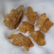 Load image into Gallery viewer, Tangerine Quartz Crystal Clusters - Song of Stones