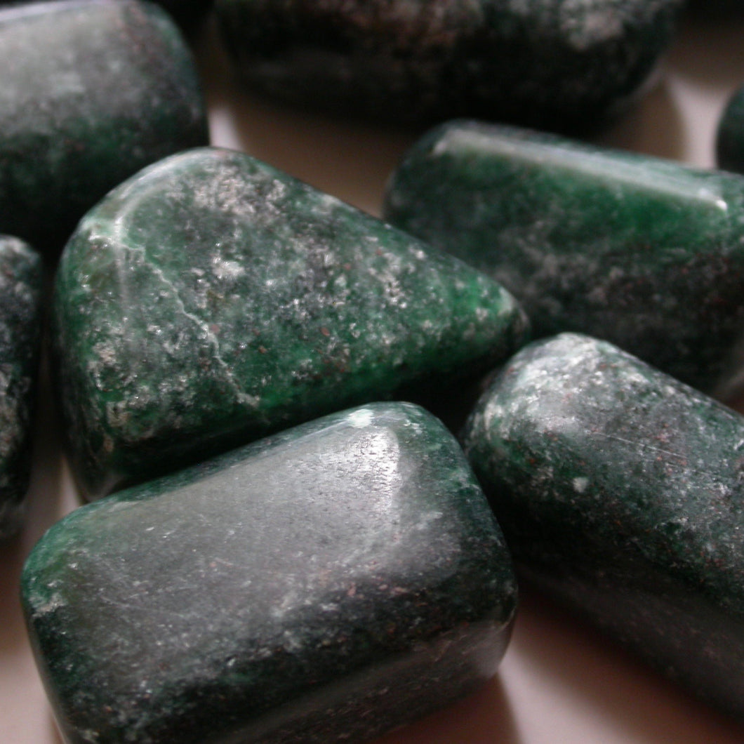 Tumbled Fuchsite - Song of Stones