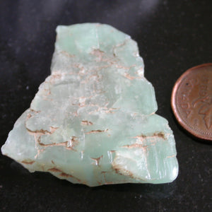 Turquoise Phantom Quartz Crystal 061503 - Song of Stones