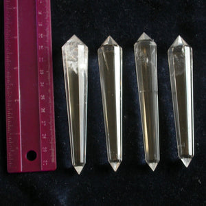 Vogel Style DT Lemurian Quartz Crystal Wands - Song of Stones